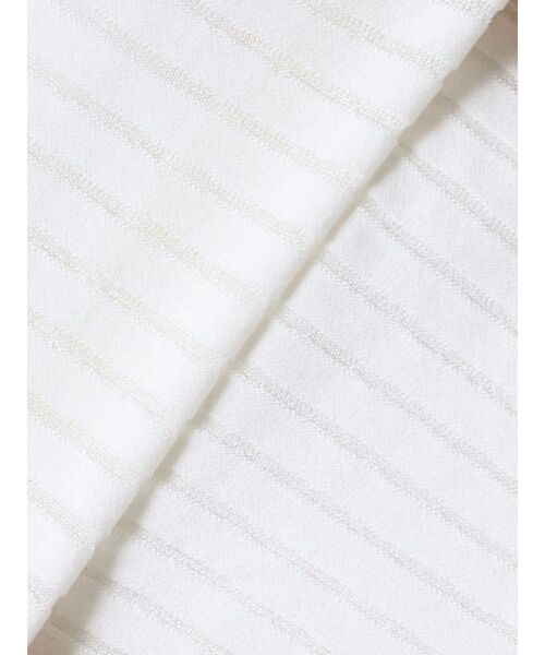 ELENDEEK(エレンディーク)の「シアーストライプハーフスリーブニット(ニット/セーター・レディース・ブラック/オフホワイト/ブラウン/イエロー・FREE)」の20枚目の写真