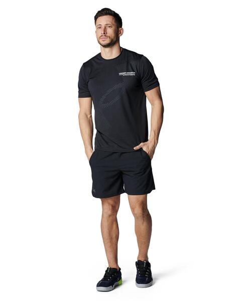 UNDER ARMOUR（アンダーアーマー）の「UAテック エクストララージロゴ ショートスリーブ Tシャツ（トレーニング/メンズ）（Tシャツ/カットソー・メンズ・ブラック系その他・S/L/XL/2XL/M/3XL/4XL/5XL）」の3枚目の写真