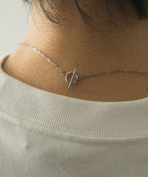 URBAN RESEARCH DOORS（アーバンリサーチドアーズ）の「ロングアズキネックレス（ネックレス・メンズ・シルバー・-）」の2枚目の写真