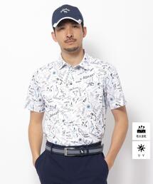 adabat（アダバット）の「UVカット/吸水速乾 クールコアサマープリントポロシャツ（ポロシャツ）」