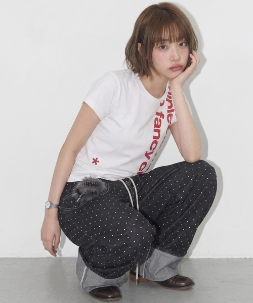 A'GEM/9 × .kom 『 FANCY CLUB/ファンシークラブ』 STRING DOT ROLL-UP