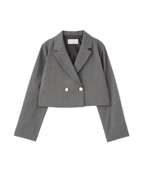 JILL by JILL STUART（ジルバイジルスチュアート）の「◇麻調合繊スーチングジャケット（その他アウター・レディース・グレー/ブラック/ベージュ・SMALL/MEDIUM）」の17枚目の写真
