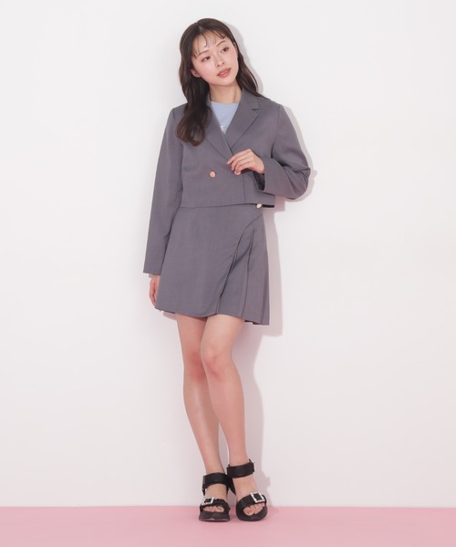 セール】◇麻調合繊スーチングジャケット（その他アウター）｜JILL by