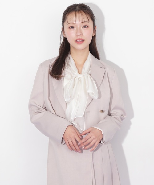 セール】◇麻調合繊スーチングジャケット（その他アウター）｜JILL by