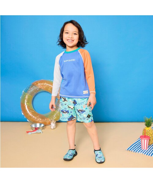 BREEZE（ブリーズ）の「わくわくアクアシューズ（サンダル・キッズ・ブラック/ブルー/その他2/ラベンダー・15 /16/17/18/19/20/21）」の10枚目の写真