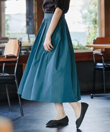 Tiaclasse（ティアクラッセ）の「ランダムタックロングスカート（スカート）」