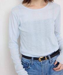 《追加5》miller/ミラー SLOBE別注 SHEER RIB クルーネック
