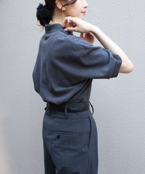 ほぼ未使用⭐︎シンゾーン⭐︎ワイドポロシャツ WIDE POLO SHIRT – Shinzone