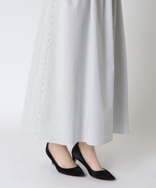 Jines（ジネス）の「サッカーストライプシャツワンピース（ワンピース・レディース・ライトグレー/ネイビー・38）」の17枚目の写真