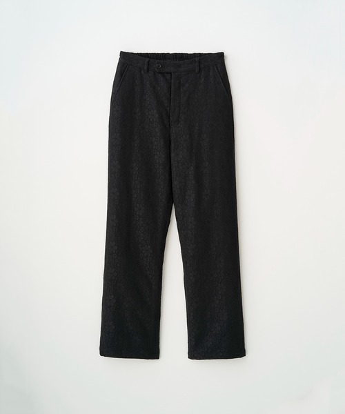Juha(ユハ)の「BONDED LACE TAPERED PANTS(スラックス・メンズ・グリーン/ブラック・2/3/4)」の3枚目の写真