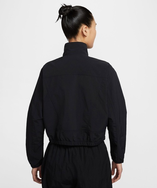 NIKE(ナイキ)の「NIKE AS W NSW EVRTHNG WVN RPL UV / ナイキ ウィメンズ NSW エブリシング ウーウ゛ン RPL UV 【SP】(ナイロンジャケット・レディース・ブラック/ホワイト・M/L)」の8枚目の写真