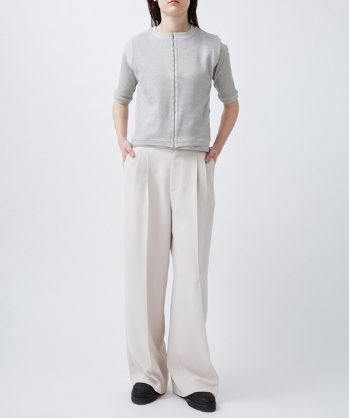 M TO R（ムウトアール）の「HOCK THERMAL TANK TOP（タンクトップ・レディース・ライトグレー/イエロー/ブラック・38/40）」の12枚目の写真