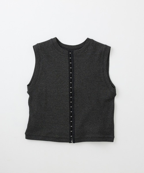M TO R（ムウトアール）の「HOCK THERMAL TANK TOP（タンクトップ・レディース・ライトグレー/イエロー/ブラック・38/40）」の8枚目の写真