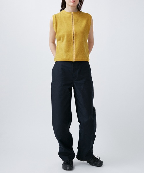 M TO R（ムウトアール）の「HOCK THERMAL TANK TOP（タンクトップ・レディース・ライトグレー/イエロー/ブラック・38/40）」の16枚目の写真