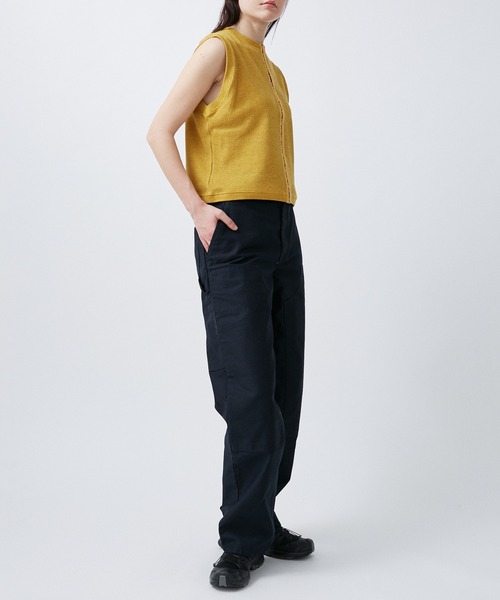 M TO R（ムウトアール）の「HOCK THERMAL TANK TOP（タンクトップ・レディース・ライトグレー/イエロー/ブラック・38/40）」の5枚目の写真