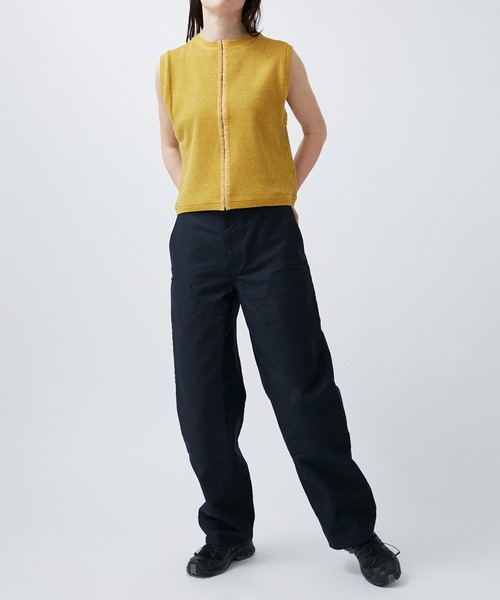 M TO R（ムウトアール）の「HOCK THERMAL TANK TOP（タンクトップ・レディース・ライトグレー/イエロー/ブラック・38/40）」の6枚目の写真