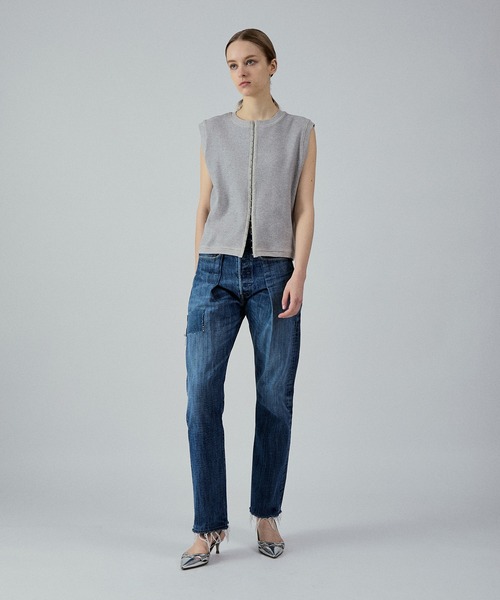 M TO R（ムウトアール）の「HOCK THERMAL TANK TOP（タンクトップ・レディース・ライトグレー/イエロー/ブラック・38/40）」の22枚目の写真