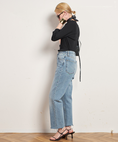 EVERYDAY I LIKE.（エヴリディアイライク）の「*Eloiseボートネックニット（ニット/セーター・レディース・ブラック・FREE）」の3枚目の写真