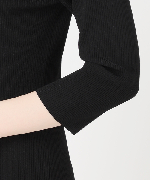 EVERYDAY I LIKE.（エヴリディアイライク）の「*Eloiseボートネックニット（ニット/セーター・レディース・ブラック・FREE）」の10枚目の写真