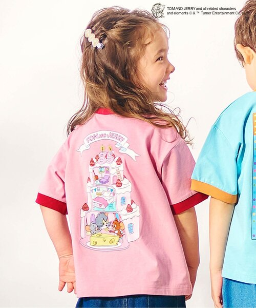 TOM & BOY ♡リンガーTシャツ こども ビームス（こども ビームス）TOM & BOY / リンガー T
