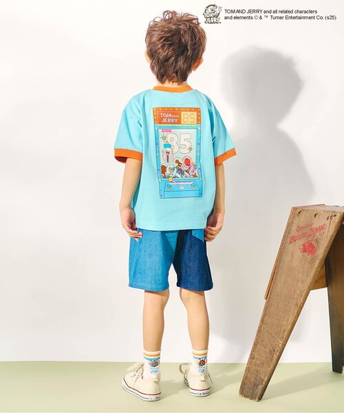 TOM & BOY ♡リンガーTシャツ セール】トムとジェリー リンガーTシャツ（Tシャツ/カットソー