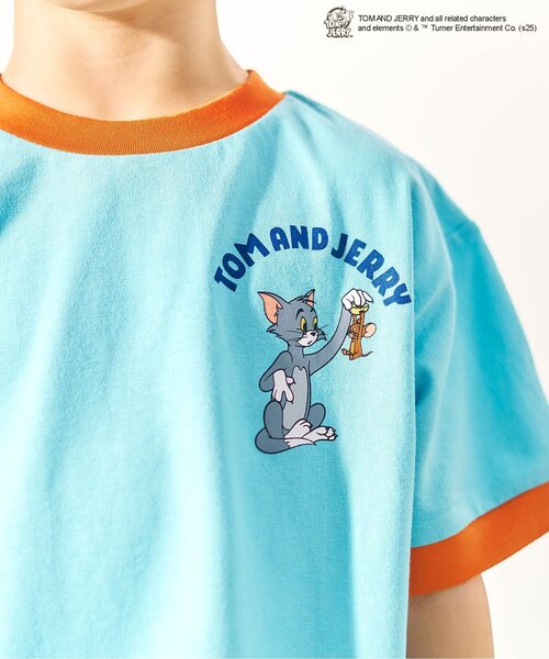TOM & BOY ♡リンガーTシャツ セール】トムとジェリー リンガーTシャツ（Tシャツ/カットソー