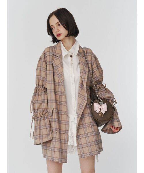 jouetie（ジュエティ）の「リボンモチーフチャーム（チャーム・レディース・ピンク/ブラック/ブルー・FREE）」の8枚目の写真