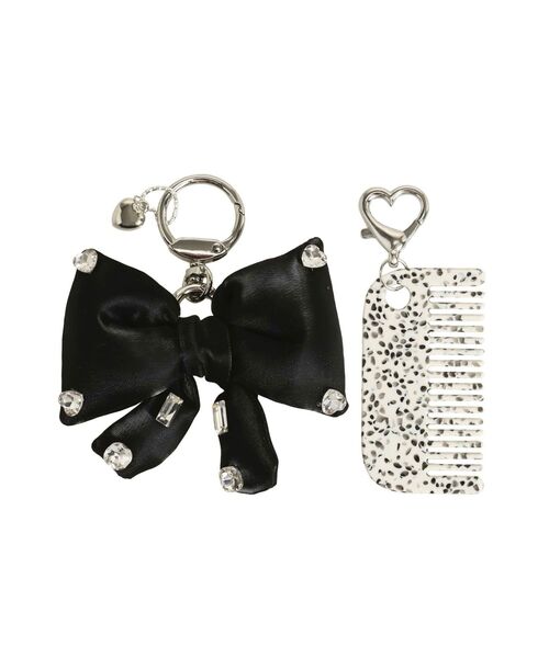 jouetie（ジュエティ）の「リボンモチーフチャーム（チャーム・レディース・ピンク/ブラック/ブルー・FREE）」の16枚目の写真