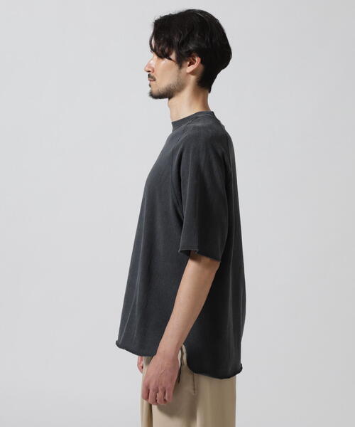 REMI RELIEF（レミレリーフ）の「REMI RELIEF(レミレリーフ)別注 SP加工8/天竺ラグランT(LEOPARDS)（Tシャツ/カットソー・メンズ・ブラック・M/L/XL）」の7枚目の写真