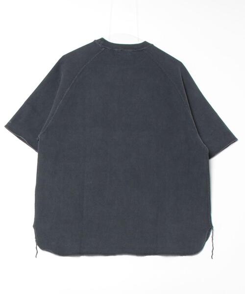 REMI RELIEF（レミレリーフ）の「REMI RELIEF(レミレリーフ)別注 SP加工8/天竺ラグランT(LEOPARDS)（Tシャツ/カットソー・メンズ・ブラック・M/L/XL）」の15枚目の写真