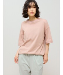 ニット セーター MIDIUMISOLID for Ladies ボトルネックハーフスリーブリブトップ レディース MIDIUMISOLID ニット セーター for Ladies ボトルネックハーフ