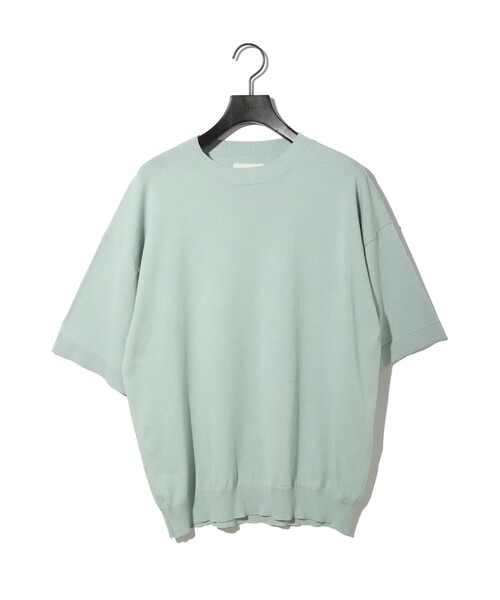 ニット セーター MIDIUMISOLID for Ladies ハーフスリーブニットプルオーバー レディース セール】MIDIUMISOLID for Ladies ハーフスリーブニットプル