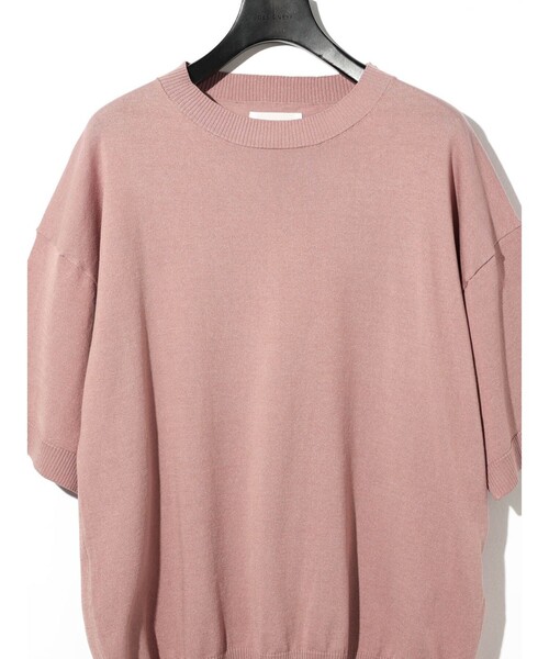ニット セーター MIDIUMISOLID for Ladies ハーフスリーブニットプルオーバー レディース セール】MIDIUMISOLID for Ladies ハーフスリーブニットプル