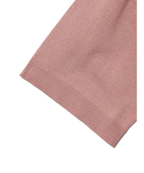 セール】MIDIUMISOLID for Ladies ハーフスリーブニットプル