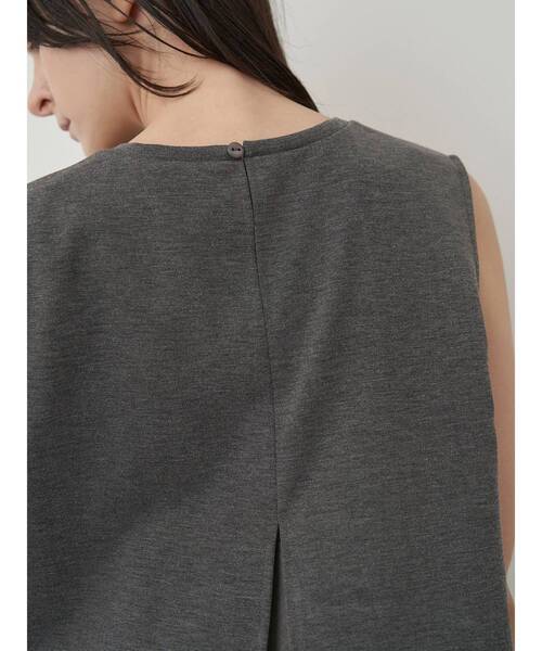 セール】バックアシンメトリードレープカットソー（Tシャツ