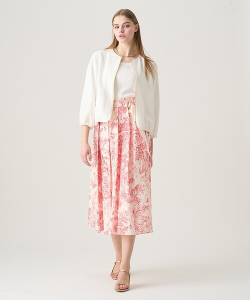 ANAYI(アナイ)の「トリアセポリエステルブルゾン(その他アウター・レディース・ホワイト/ブラック・38/36/34)」の13枚目の写真