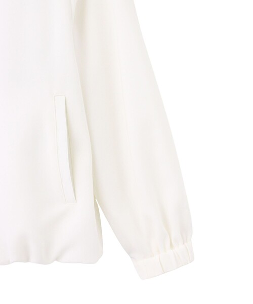 ANAYI(アナイ)の「トリアセポリエステルブルゾン(その他アウター・レディース・ホワイト/ブラック・38/36/34)」の18枚目の写真