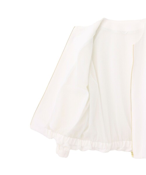 ANAYI(アナイ)の「トリアセポリエステルブルゾン(その他アウター・レディース・ホワイト/ブラック・38/36/34)」の20枚目の写真