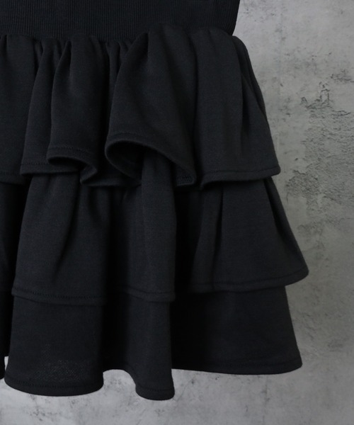 REFLEM】China frill track jersey reflem レフレム チャイナフリル