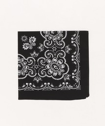 WARAIJOGO（ワライジョウゴ）の「【WARAIJOGO】大判ペイズリーバンダナ/スカーフ68×68cm(NEZ)（バンダナ/スカーフ）」