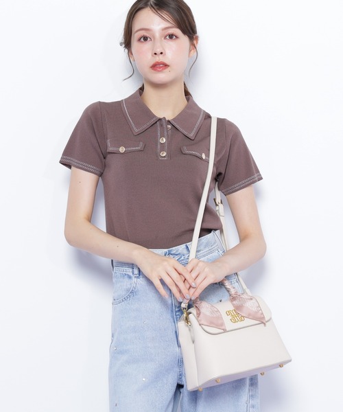 Link J スカーフフラップバッグ（ハンドバッグ）｜JILL by JILL