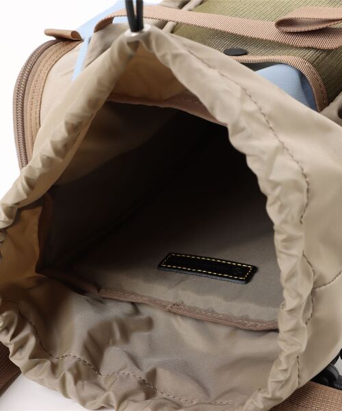 master-piece(マスターピース)の「【master-piece /マスターピース】 HugSack Drawstring Shoulder Bag M(ショルダーバッグ・メンズ・グレー/ブラック/サックスブルー・FREE)」の8枚目の写真