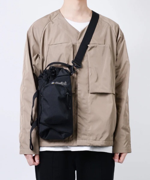 master-piece(マスターピース)の「【master-piece /マスターピース】 HugSack Drawstring Shoulder Bag M(ショルダーバッグ・メンズ・グレー/ブラック/サックスブルー・FREE)」の9枚目の写真