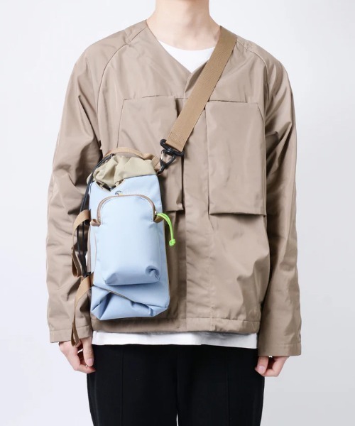 master-piece(マスターピース)の「【master-piece /マスターピース】 HugSack Drawstring Shoulder Bag M(ショルダーバッグ・メンズ・グレー/ブラック/サックスブルー・FREE)」の11枚目の写真