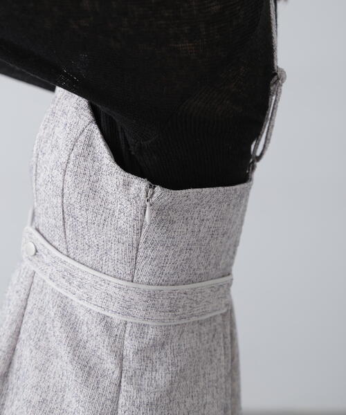 FREE'S MART(フリーズマート)の「ツイードライクキャミミニワンピース(ワンピース・レディース・ブラック/ホワイト系その他・SMALL/MEDIUM)」の20枚目の写真