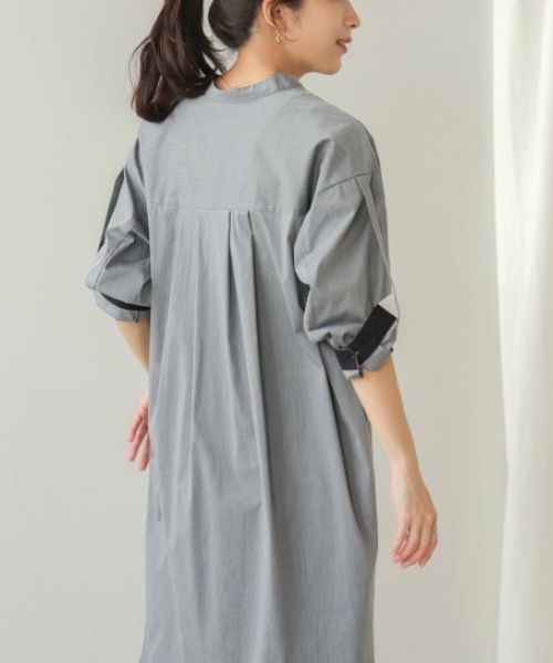 Bou Jeloud（ブージュルード）の「スタンドオープンシャツワンピース（シャツワンピース・レディース・ブラック/A・MEDIUM）」の22枚目の写真