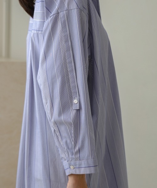 Bou Jeloud（ブージュルード）の「スタンドオープンシャツワンピース（シャツワンピース・レディース・ブラック/A・MEDIUM）」の13枚目の写真