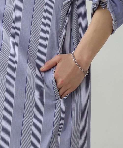 Bou Jeloud（ブージュルード）の「スタンドオープンシャツワンピース（シャツワンピース・レディース・ブラック/A・MEDIUM）」の14枚目の写真