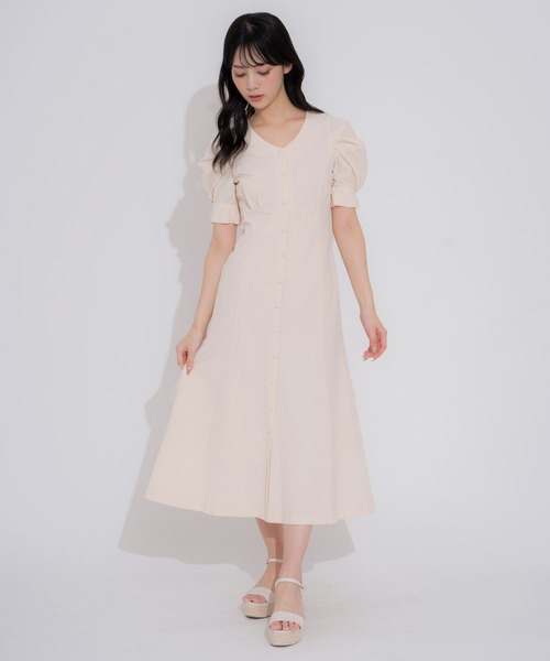 NOELA（ノエラ）の「サッカータックスリーブワンピ（ワンピース・レディース・ライトグリーン/イエロー/サックスブルー・S/M）」の6枚目の写真