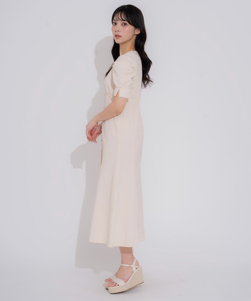 NOELA（ノエラ）の「サッカータックスリーブワンピ（ワンピース・レディース・ライトグリーン/イエロー/サックスブルー・S/M）」の8枚目の写真